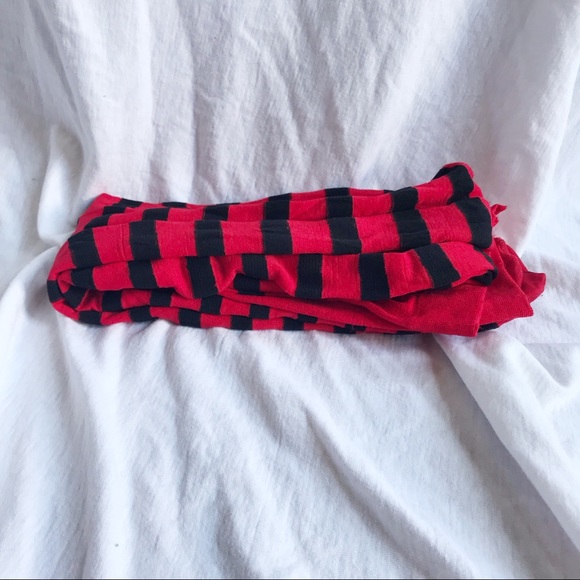 Accessories - Black and Red Striped Tights Accessories - Black and Red Striped Tights